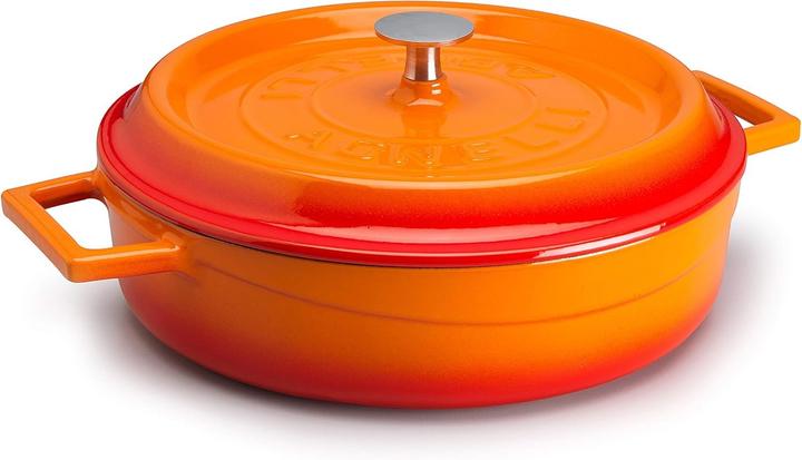 Baldassare Agnelli Slowcook Braadpan, laag (Bräter + Schmortopf, Bratpfanne)