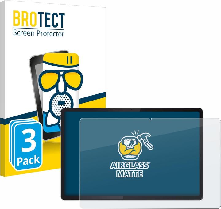 Produktbild BROTECT Schutzglas Schutzfolie Displayschutz Display Schutz Glas Folie matt (3 Stk., Lenovo IdeaTab Pro)
