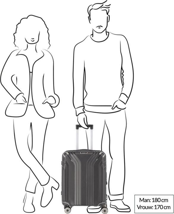 Produktbild Travelite Trolley + Koffer Elvaa 4w Trolley S (41 l)