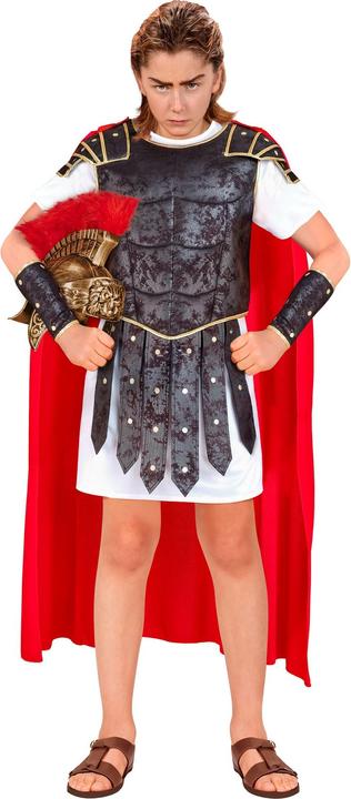 Actual product image Widmann RÖMISCHER CENTURIO (Tunika, Rüstung mit Umhang, Armschoner), 158/11-13 Jahre (146, 158)