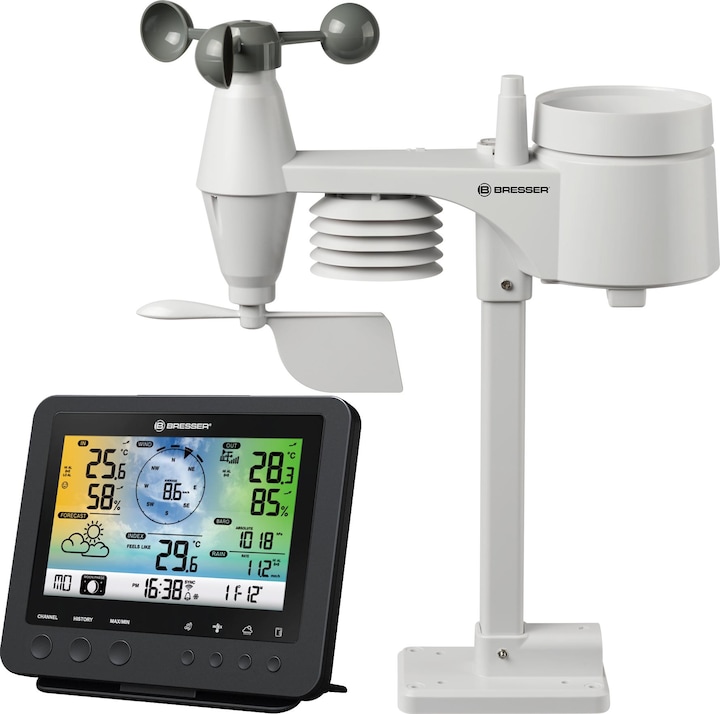 Produktbild Bresser Wetterstation Weather Center 5-in-1 WLAN Prof. Sensor
