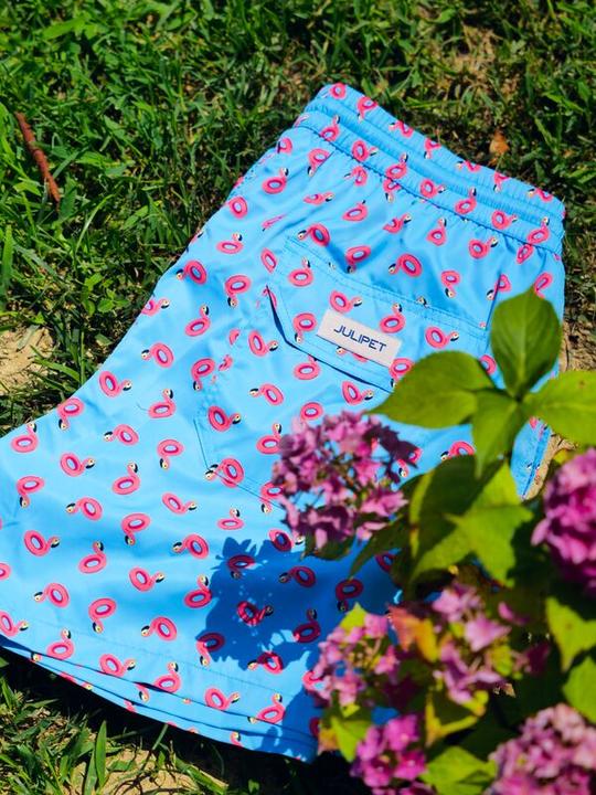 Produktbild Shiverpeaks JULIPET Badeshort Flamingos (L)