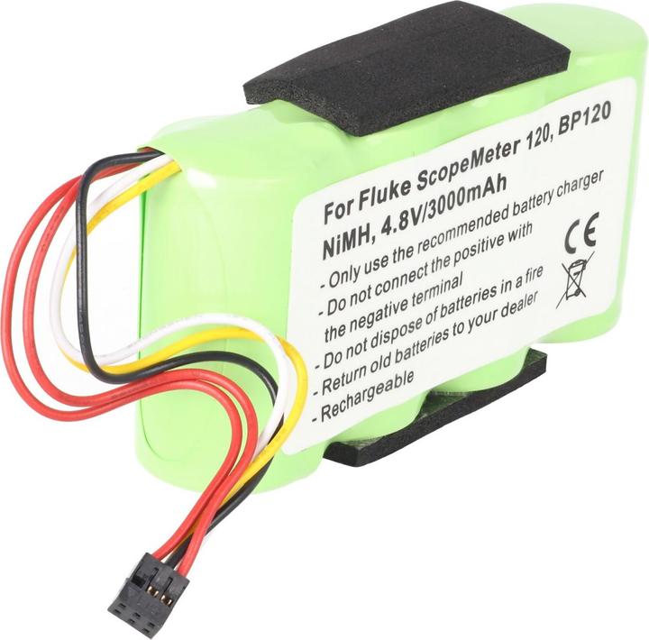 AccuCell Battery Fluke ScopeMeter 120, BP120