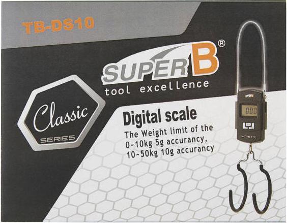 Productafbeelding Super B TB-DS10 Digitale Weegschaal