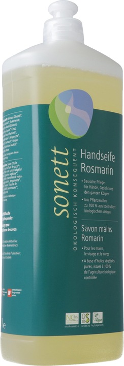 Produktbild Sonett Handseife Rosmarin (Flüssigseife, 1000 ml)