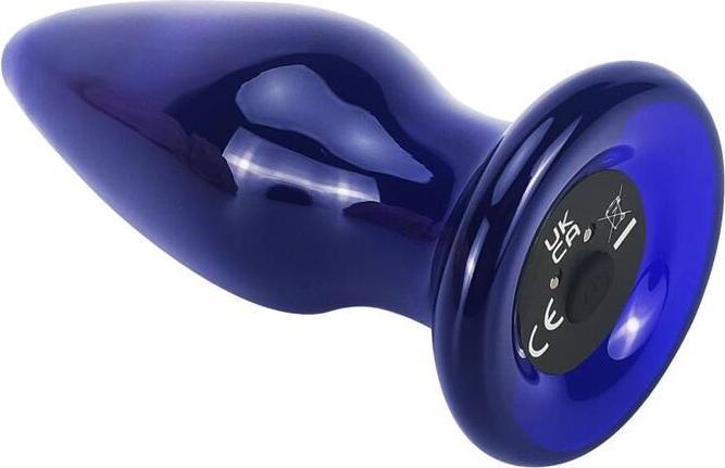 Actual product image ToyJoy Buttocks The Shining Glass Buttplug