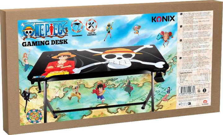 Immagine prodotto Konix Scrivania da gioco in un pezzo unico