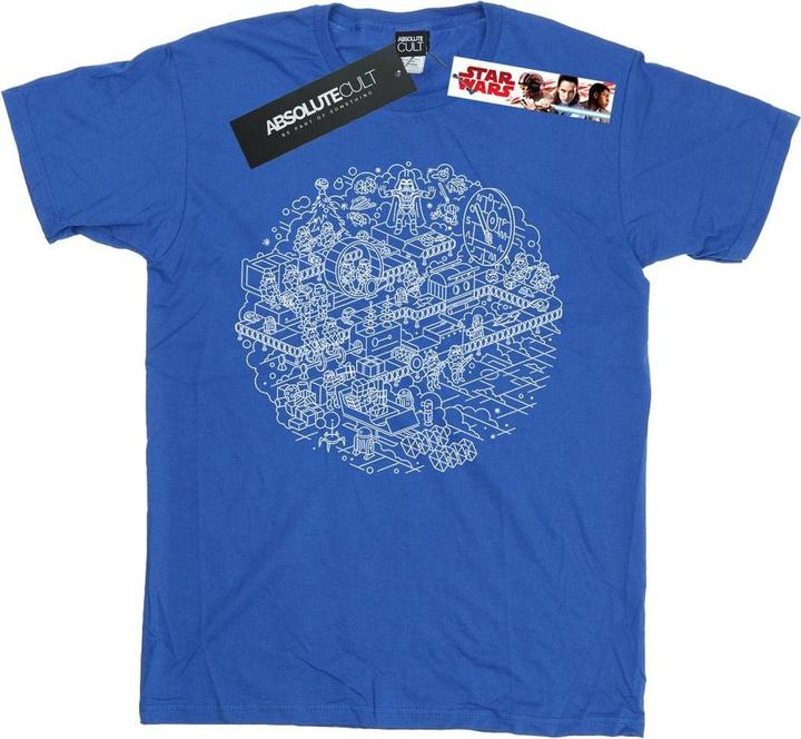 Produktbild Star Wars Christmas Death Star TShirt (S)