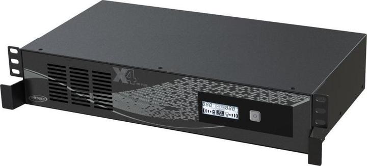 Infosec X4 3000RM PLUS compatibile (3000 VA, 1800 W, Interattivo linea UPS)