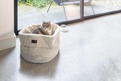 Produktbild Designed by Lotte Katzen Korb Ribbed (Katze)