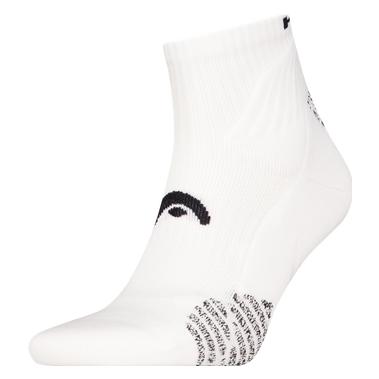 Head, Unisex, Sportsocken, Padel Quarter 1p (35 - 38), Weiss