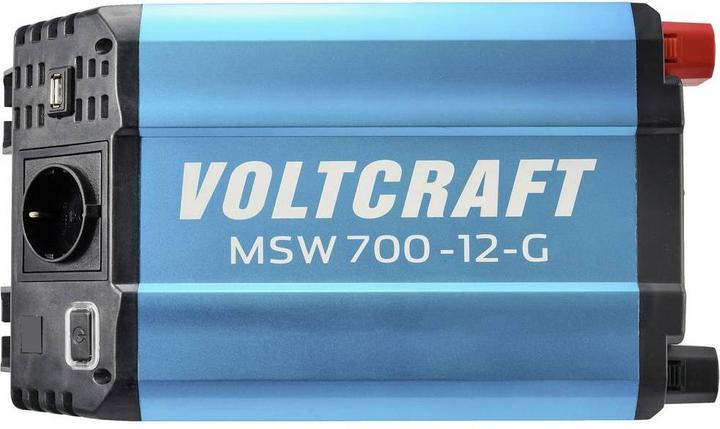 Produktbild Voltcraft Wechselrichter MSW 700-12-G 700 W 12 V/DC - 230 V/AC modifizierte Sinu