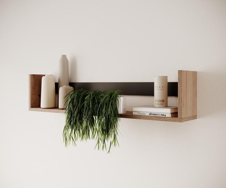 Actual product image ADRK Furniture Hanging shelf ARIA (90 x 15 x 20 cm)