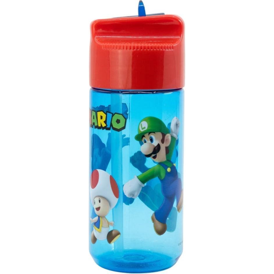 Tinisu Super Mario Plastik Flasche 430 ml Trinkflasche Sportflasche (0.43 l) (45255508)