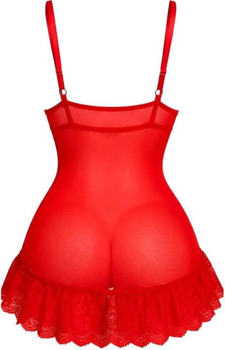 Produktbild LivCo Corsetti Fashion - NUIT SET T-SHIRT + ROTER STOÃŸ 2028 S/M (M, S)