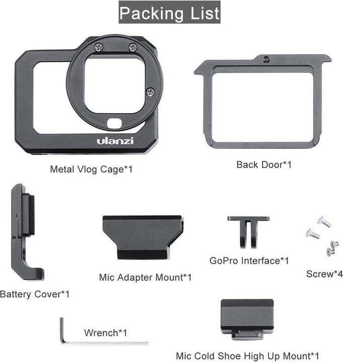 Produktbild Ulanzi Cage G8-5 (GoPro HERO8)