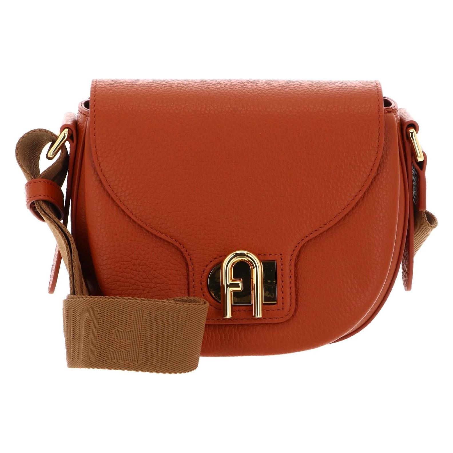 Furla, Damen, Handtasche, Lotus Mini Crossbody Bag, Braun