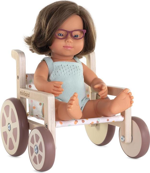 Produktbild Miniland Puppen-Rollstuhl