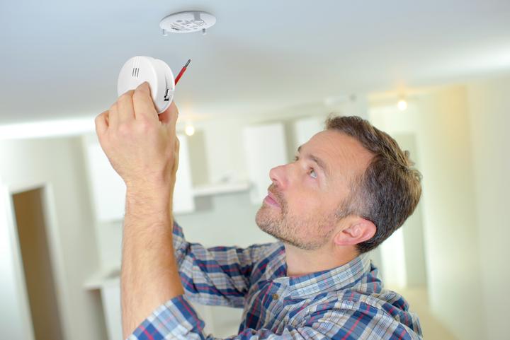 Actual product image Alecto Smoke detector