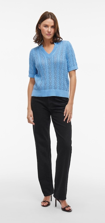 Produktbild Vila Kurzarm Stricktop (M)
