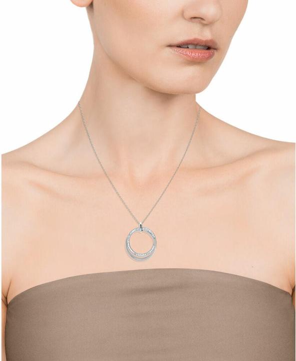 Actual product image Viceroy Timeless Steel Necklace with Zircons Chic 75279C01000 (Stainless steel)