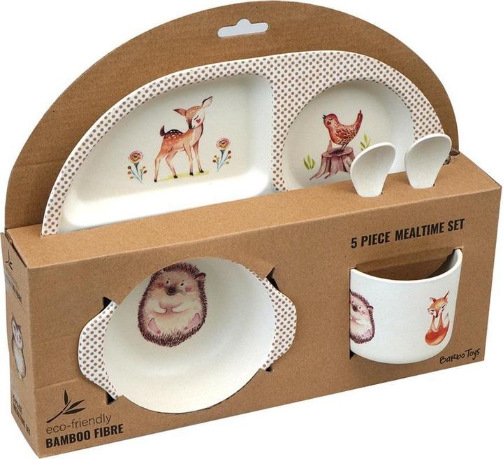 Produktbild Barbo Toys Melamin - Beige/Lyserød/Hvid
