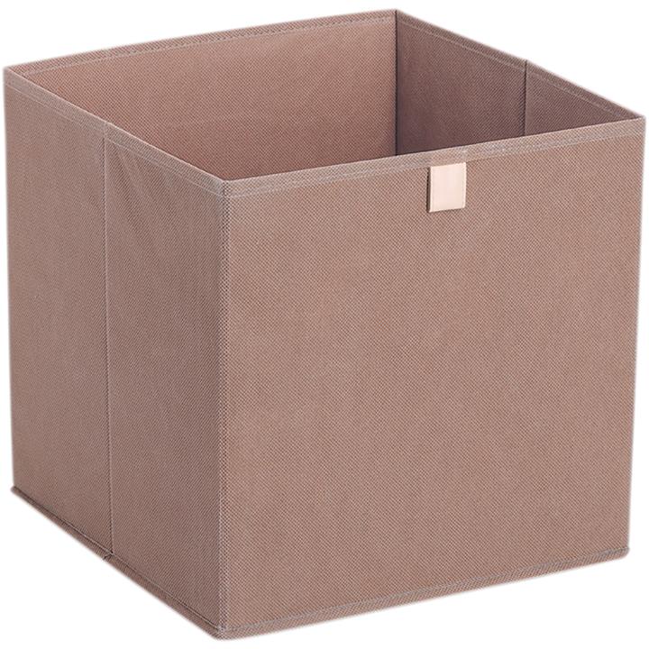 Image du produit Zeller Present Boîte de rangement non tissé mocca 32x32x32 cm (32 x 32 x 32 cm, 2.41 l)