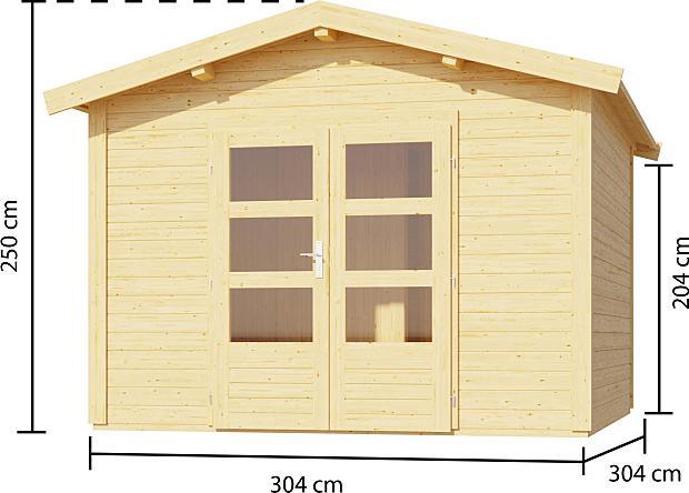 Image du produit Karibu Set de sauna 28 mm Svenson