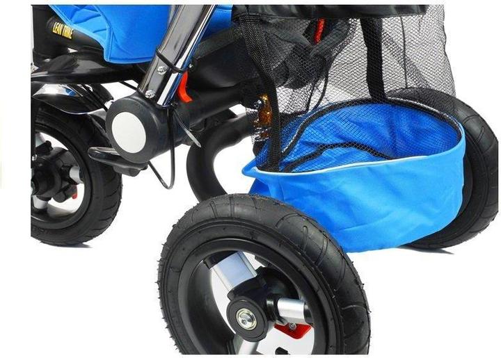 Actual product image Lean Toys Tricycle PRO700-blue