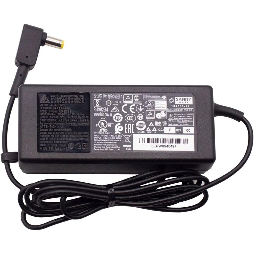 Acer AC Adapter 65W, DELTA, LF (65 W), Notebook Netzteil