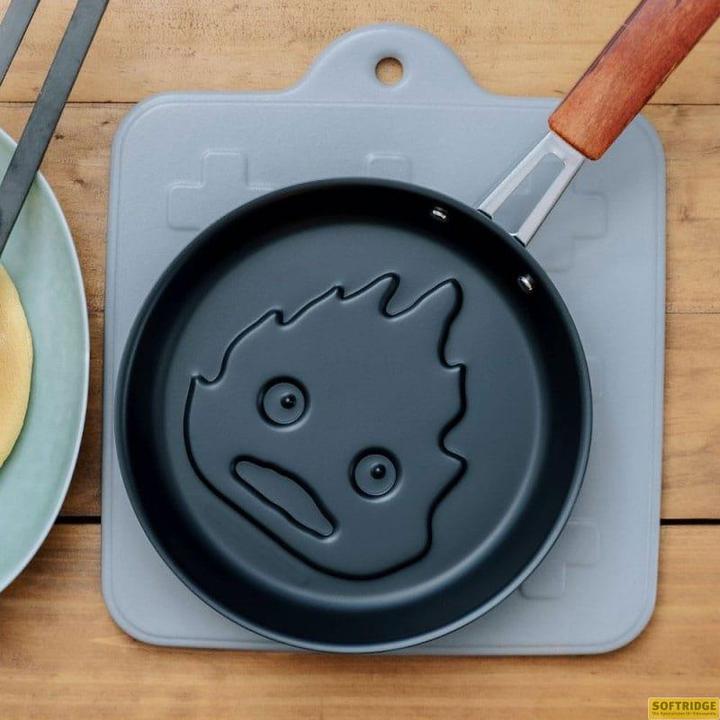 Productafbeelding Benelic Le Château ambulant poêle à crêpes Calcifer (17 cm, Crêpe pan, Roestvrij staal)