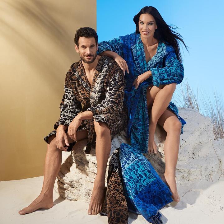 Image du produit Carrara Unisex Frottier Bademantel Ocean (XXL)