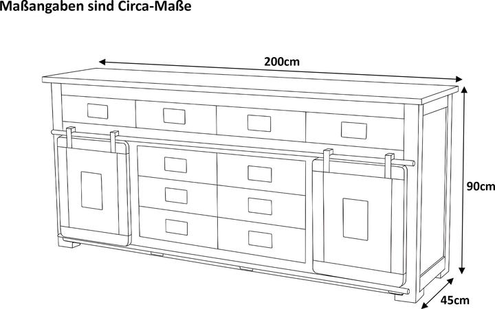 Image du produit SAM Libro (200 x 45 x 90 cm)