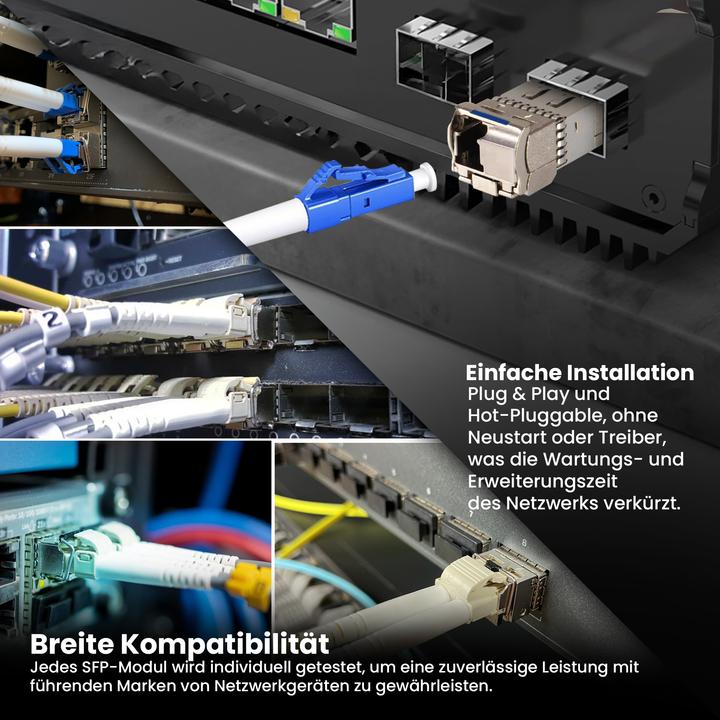 Immagine prodotto Extralink SFP+ 10G WDM 1270/1330 nm SM 20 km coppia per HP/Aruba