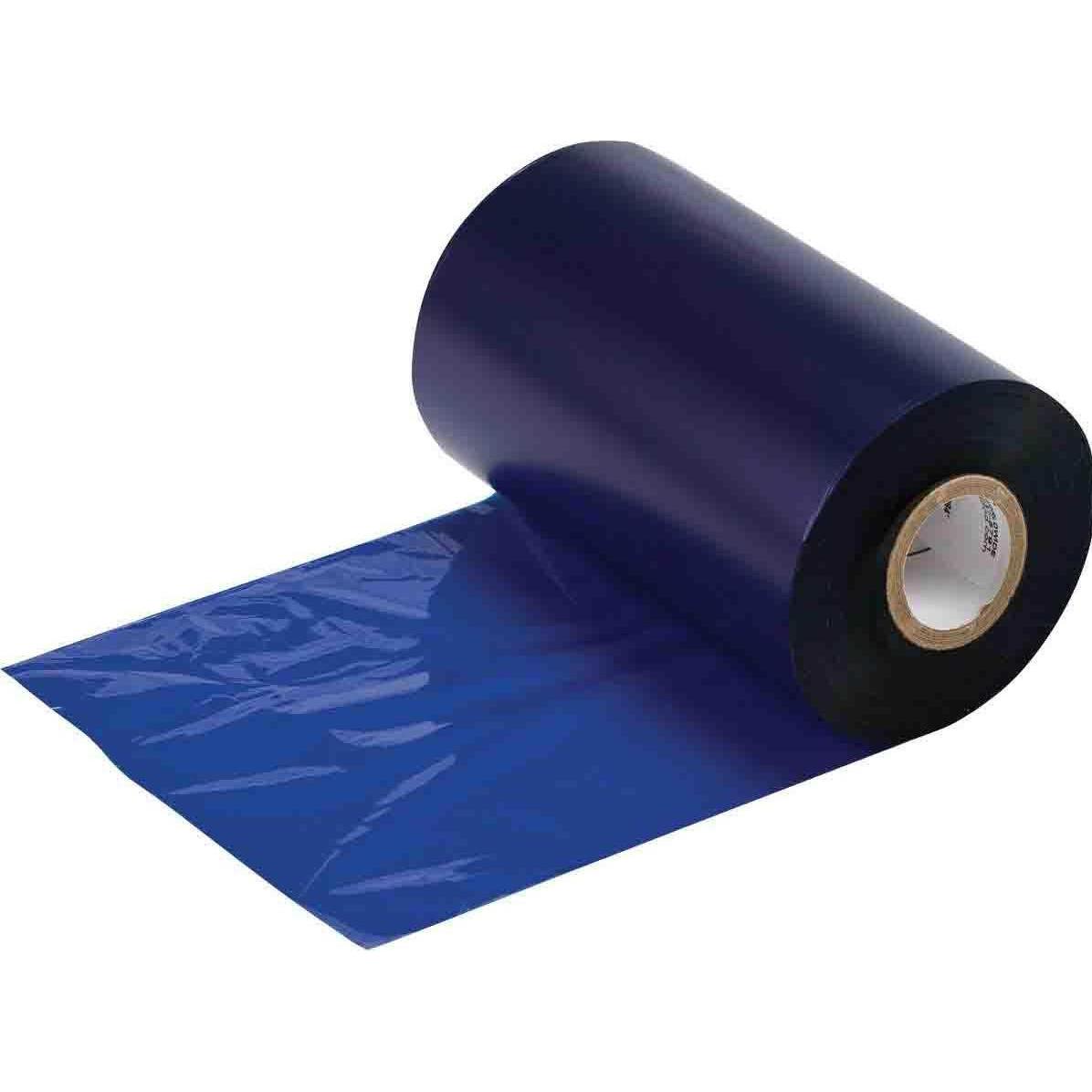 Brady, Rotolo di etichette, R-4407-BL, Nastro in resina, blu, 110,00 mm x 300,00 m, f. THT Bradyprinter (11 cm)