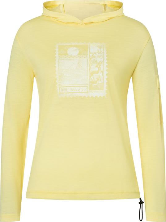 Super Natural Women's Stamp Light Print Hoodie