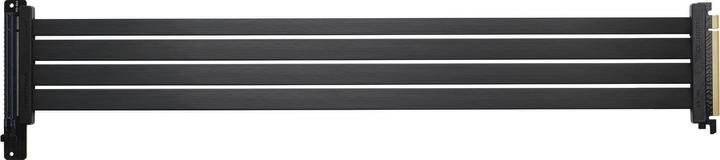 Actual product image Phanteks PCI-E 4.0 x16 riser ribbon cable, 90 degrees, 60cm - black