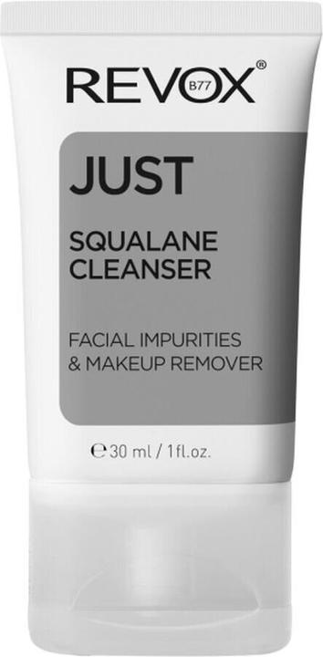 Actual product image Revox Just Squalane Cleanser Liquid Face Wash Makeup Remover 30ml (Cleansing Foam, 30 ml)
