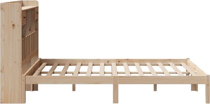 Image du produit vidaXL Bett mit Regal (140 x 200 cm)