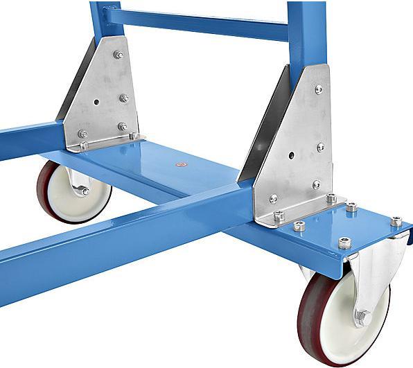 Produktbild eurokraft pro Mobile Podestleiter PREMIUM (Plattformleiter, 190.50 cm)