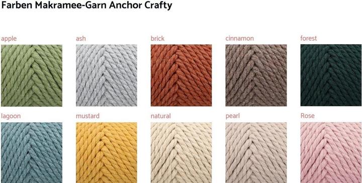Productafbeelding Anchor Ambachtelijk Macramé Garen (40 m)
