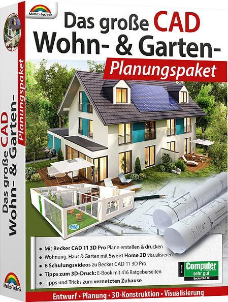 Produktbild Das grosse CAD-Wohn- und Garten-Planungspaket inkl. E-Books