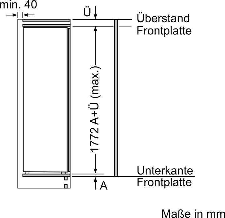 Produktbild Bosch Hausgeräte BOSC Einbau-Gefrierschrank (Einbau, 212 l)