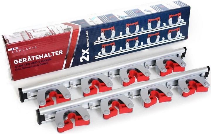 Actual product image Garlavie 2 tool holders with 4 holders and 5 hooks