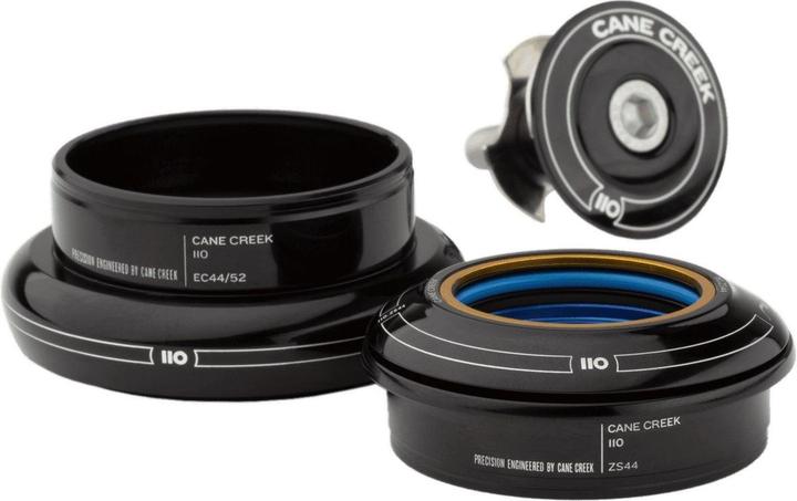 Image du produit Cane Creek 110 Jeu de direction conique, 1 1/8"-1.5", IS41/28.6/H15 | IS52/40, tall, 51.1OD, wide, black