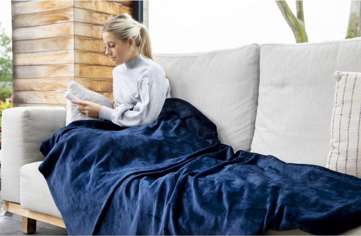 Actual product image Domo Electric blanket DO637ED bu Super Soft (180 x 130 cm)