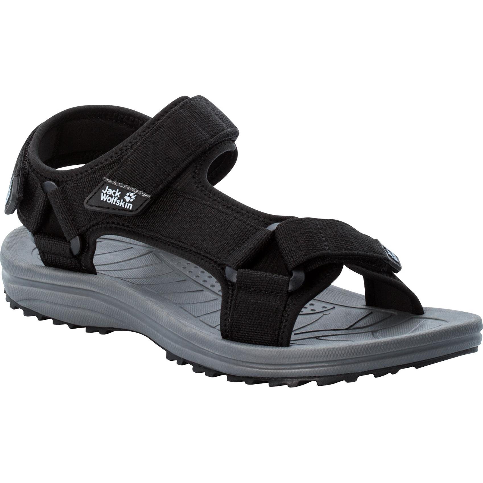 Jack Wolfskin, Herren, Sandalen, Wave Breaker M, Schwarz, (42)