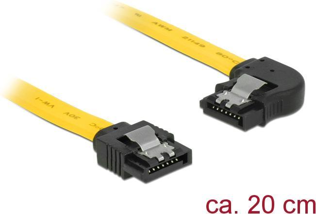 Produktbild Delock SATA-Kabel Serial ATA 150/300/600 (20 cm, SATA)