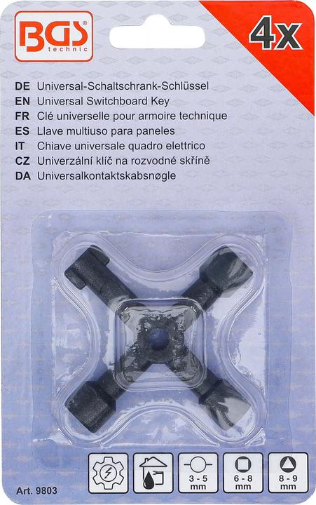 Immagine prodotto BGS Chiave universale dell'armadio di comando