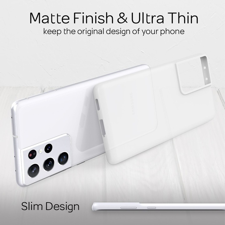 Actual product image Nalia Ultra Thin Hardcase (Samsung Galaxy S21 Ultra)